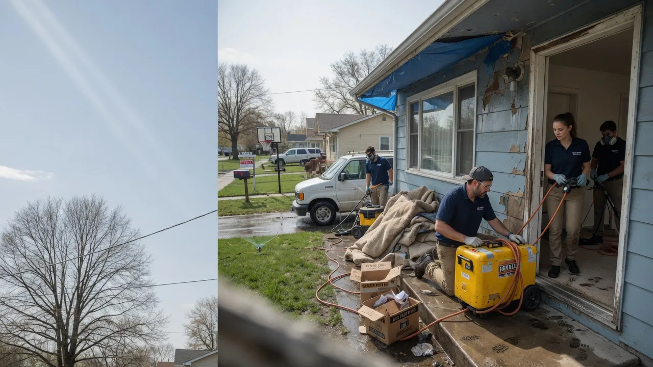 Basement Flood Cleanup in Crofton, NE near me